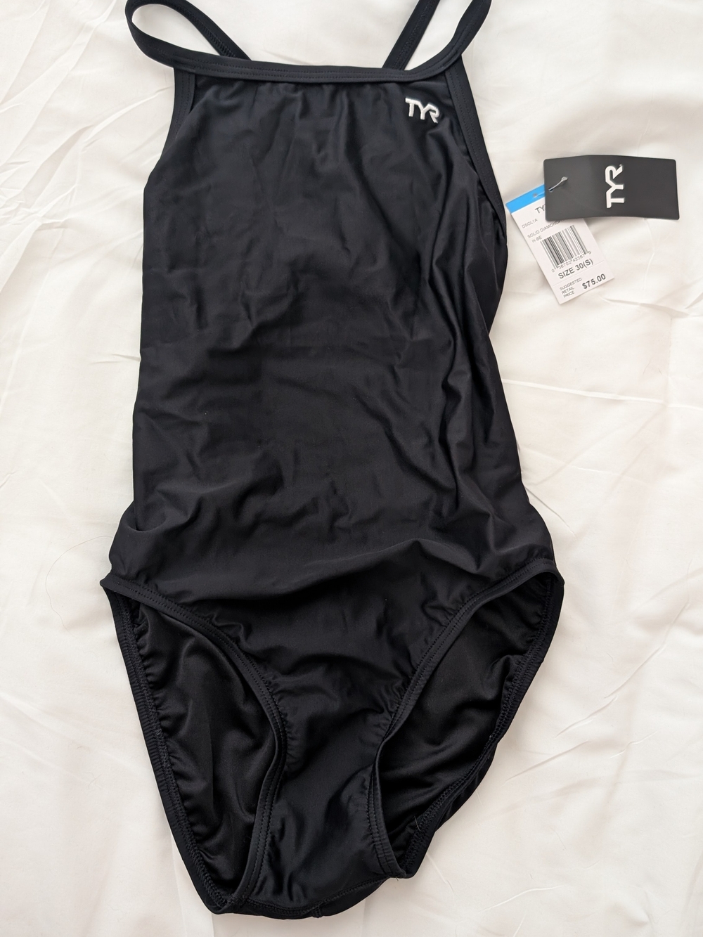 TYR Black One-Piece Swimsuit
